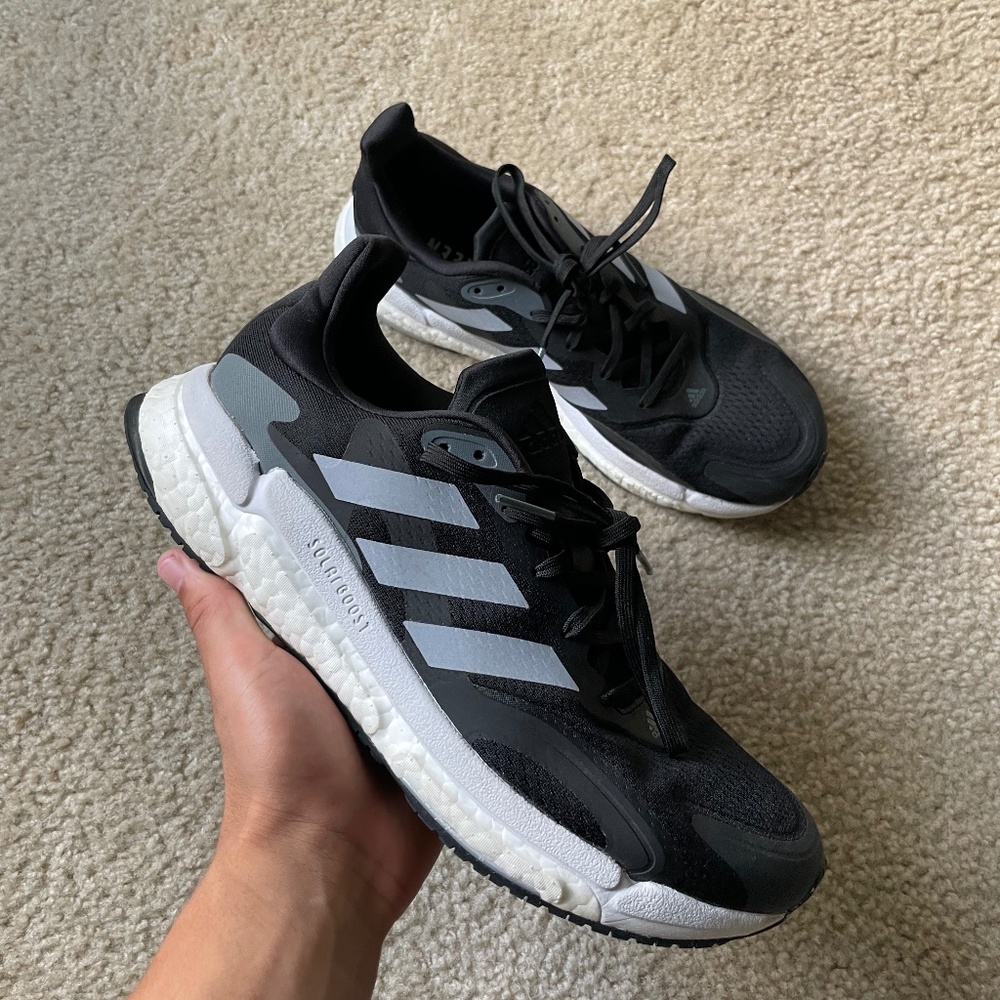 Men's Adidas Solar boost 'Black"